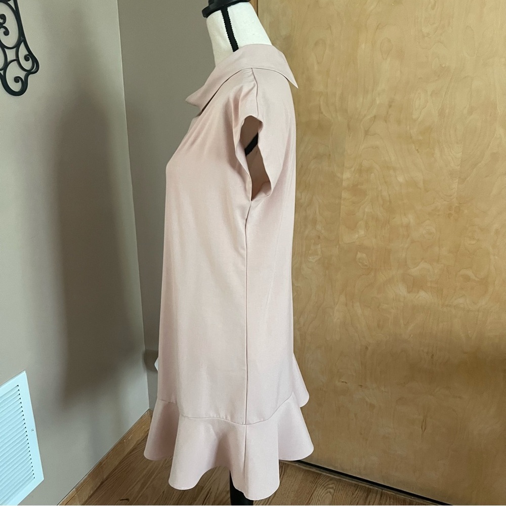 Zara Ruffle Hem Dress - Picture 2 of 6